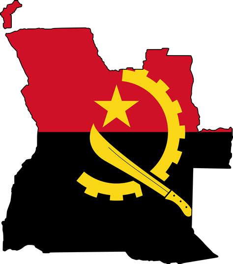 Angola Flag Map We Are The World, Flags Of The World, Angolan Flag ...