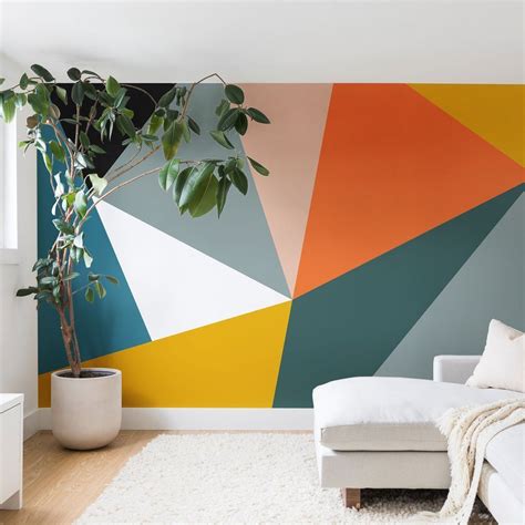 20+ Genius DIY Wall Art Ideas – User's blog | Wall paint designs, Geometric wall paint, Room ...