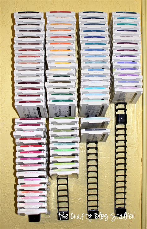 My Craft Room & DIY Ink Pad Storage - The Crafty Blog Stalker