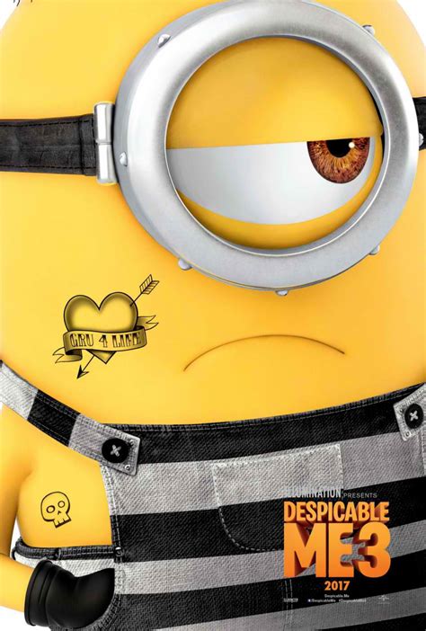 “Despicable Me 3” Shares Character Posters of Minions as Inmates | ReZirb