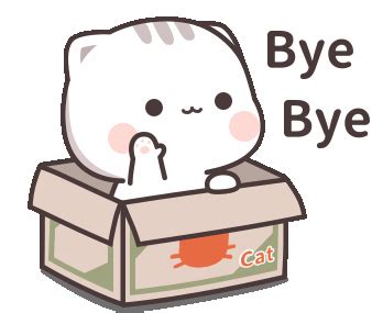 Cute Wave Sticker – Cute Wave Bye – discover and share GIFs