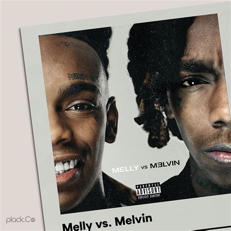 YNW Melly Melly vs Melvin Custom Album Print Hip Hop Wall Art ...