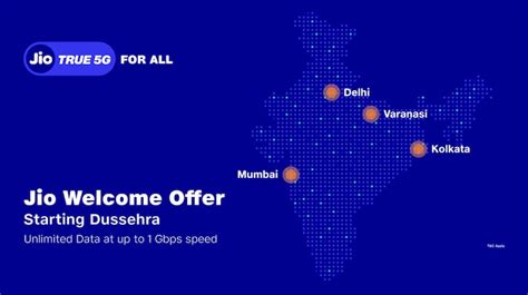 Jio 5G Welcome Offer: Reliance Jio True 5G beta tester gets unlimited ...