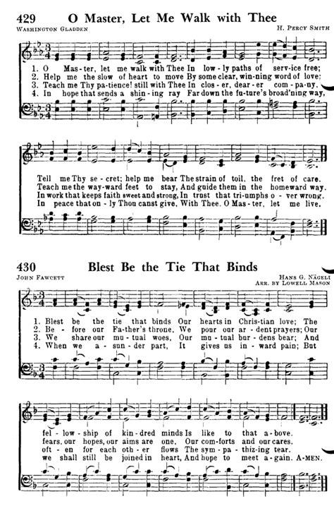 Favorite Hymns of Praise 430. Blest be the tie that binds | Hymnary.org