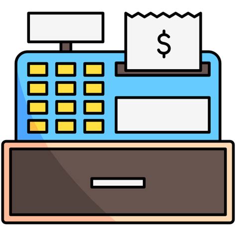 Cash counter Generic Outline Color icon