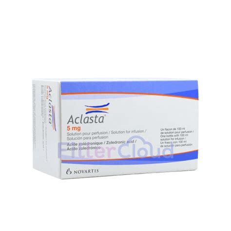 Buy Aclasta (Reclast) 5mg (100ml - 1 vial) Non-English Online - Fillercloud