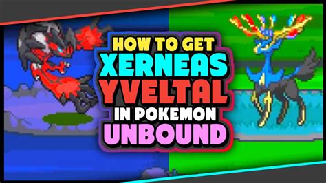 Pokemon Unbound Legendary Locations - Xerneas and Yveltal - YouTube