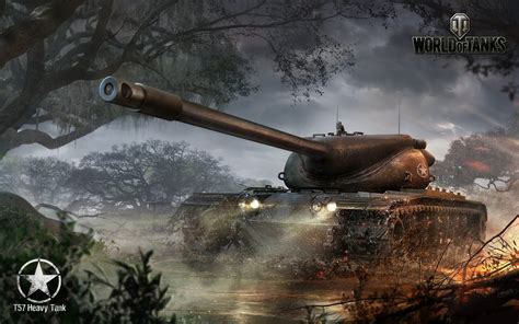 T57 Heavy Tank World of Tanks | Wallpaper Full HD Wide | Wallpaperhd360