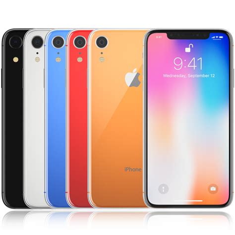 Apple iphone 9 colors model - TurboSquid 1322197