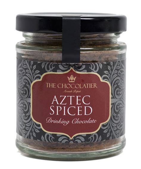 aztec spiced luxury drinking chocolate by the chocolatier ...