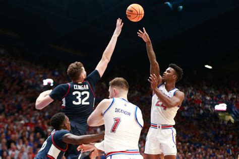 KJ Adams scores 18 in emotional win - JayhawkSlant: Kansas Jayhawks ...