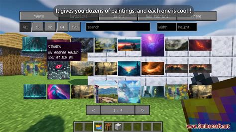 Immersive Paintings Mod (1.19.2, 1.18.2) - Craft a Custom Painting - Mc ...