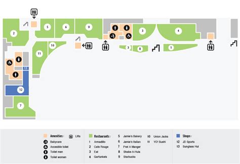 Gatwick North Terminal Maps - Gatwick Airport Guide