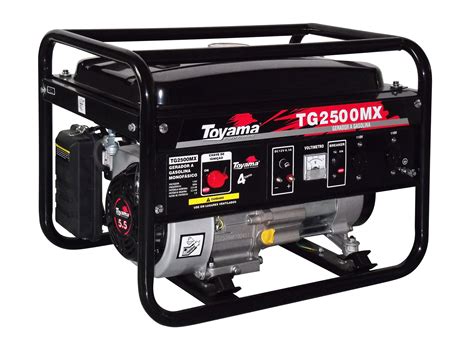 PLANTA ELÉCTRICA TG2500CX TOYAMA 2,2KVA MONOFÁSICO / AVR ARRANQUE ...