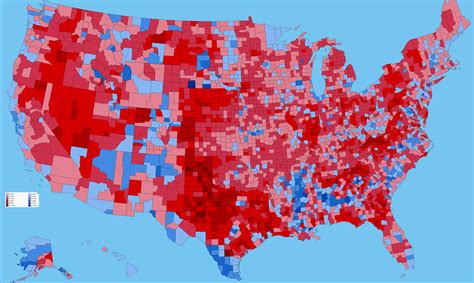 2020 election county map but every state is competitive : r/imaginaryelections