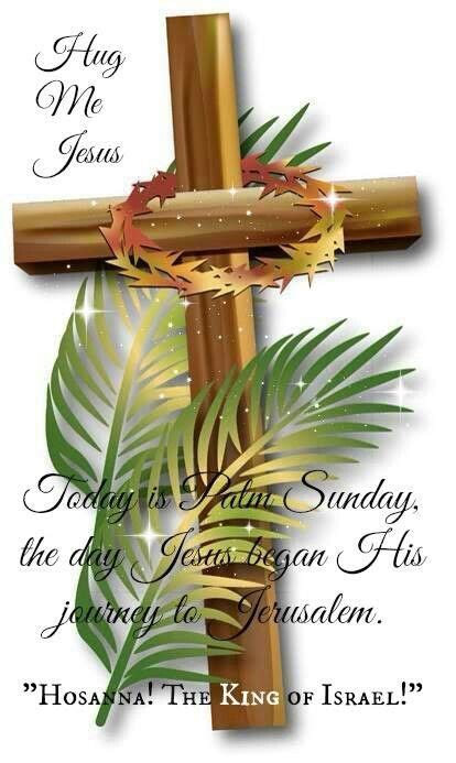 Hugs Me Jesus | Happy palm sunday, Palm sunday quotes, Sunday wishes