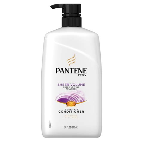 Pantene Pro-V Sheer Volume Conditioner 28 fl oz with Pump - Volumizing ...