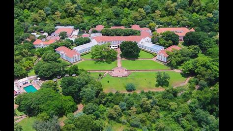 Victoria Falls Hotel -Aerial Footage, Zimbabwe - YouTube