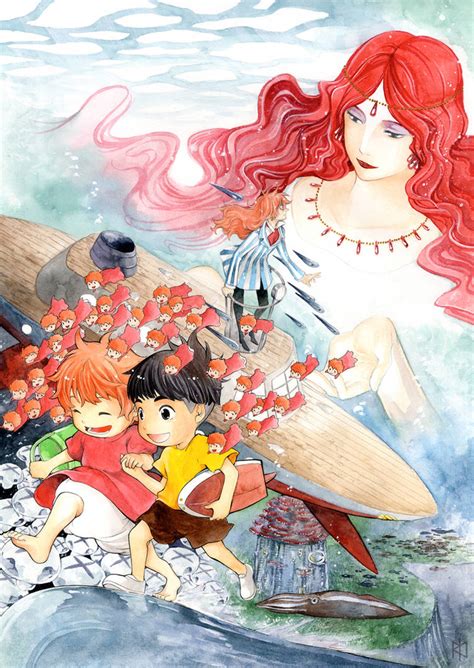 Ponyo by Tamasaburo09 on DeviantArt