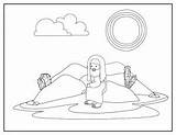 Lent Coloring Pages  Bible Crafts And Activities sketch template