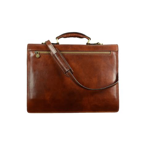 Leather Briefcase // Brown - Time Resistance - Touch of Modern