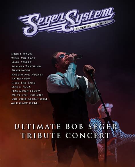 Seger System - Ultimate Bob Seger Touring Tribute — Cactus Theater