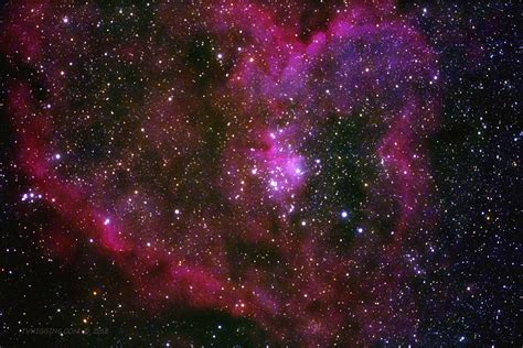 The Heart Nebula (IC 1805) - All of the Above