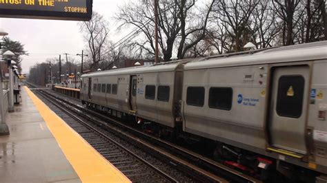 MTA LIRR Bombardier M7 entering Little Neck with a 2:22 train to Penn Station - YouTube