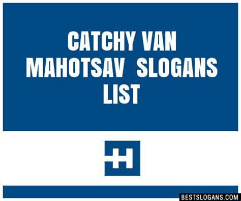 100+ Catchy Van Mahotsav Slogans 2024 + Generator - Phrases & Taglines