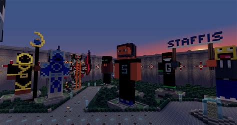 Sculpture park Minecraft Map