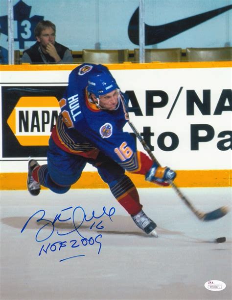 Brett Hull Autographed St. Louis Blues 11×14 Photo – House of Hockey