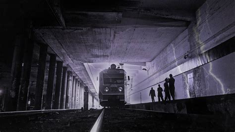 Free Images : light, railroad, night, tunnel, subway, transport, train station, darkness ...