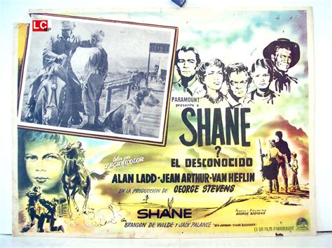 "SHANE" MOVIE POSTER - "SHANE" MOVIE POSTER