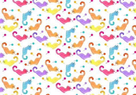 Vector Cat Animal Pattern - Download Free Vector Art, Stock Graphics & Images