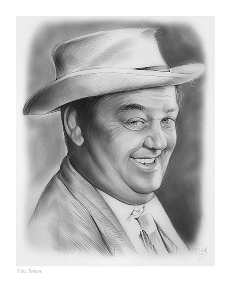 Hal Smith by Greg Joens | Celebrity drawings, The andy griffith show ...