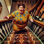 fat woman falling down stairs Meme Generator - Imgflip