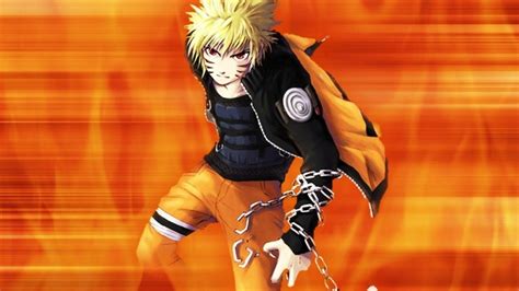 🥇 Uzumaki naruto chains orange background red eyes wallpaper | (85537)