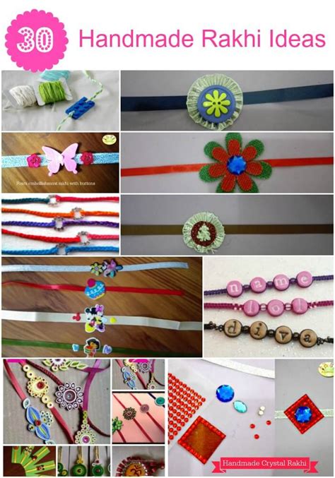 30 Handmade Rakhi Ideas- Easy DIY rakhi for kids