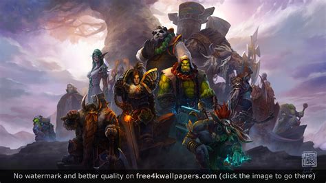 World of Warcraft Characters 4K 4K wallpaper | Oceania