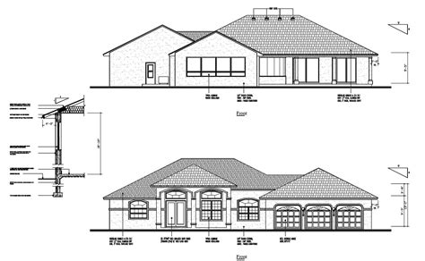 Top Ideas Autocad 2d Drawing House Plan Elevation | Images and Photos ...