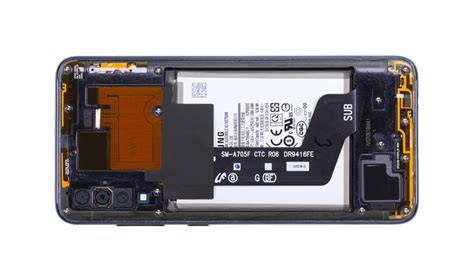 Samsung Galaxy A70 battery replacement - repair guide | iDoc