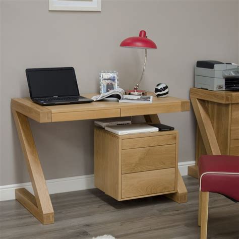 Z Solid Oak Furniture Small Computer Desk - Sale