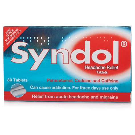 Buy Syndol Headache Relief Tablets | Chemist Direct