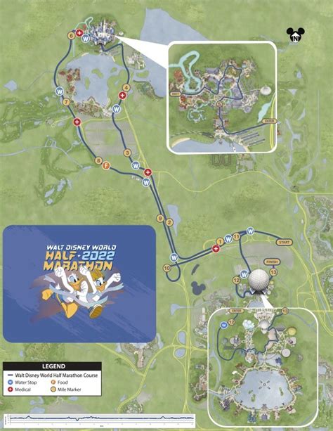 2022 Walt Disney World Marathon course maps released