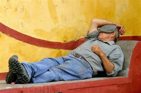 Spanish siesta - Nap - Pamplona Fiesta