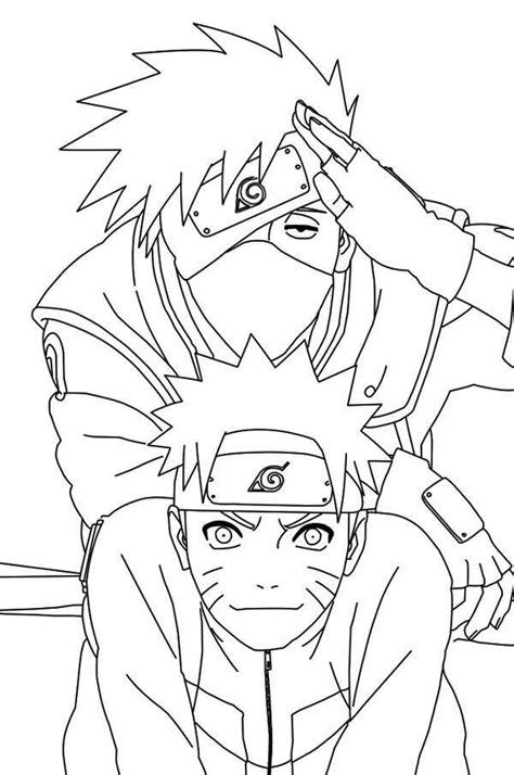 Anime Coloring Pages Naruto