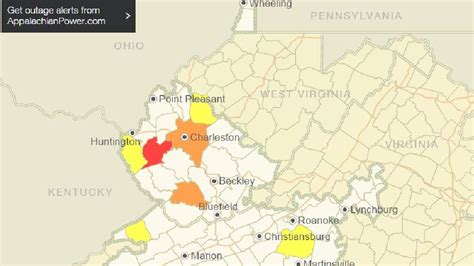 More than 4,000 Appalachian Power Co. customers without service | WCHS