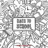 School Subject Coloring Pages sketch template