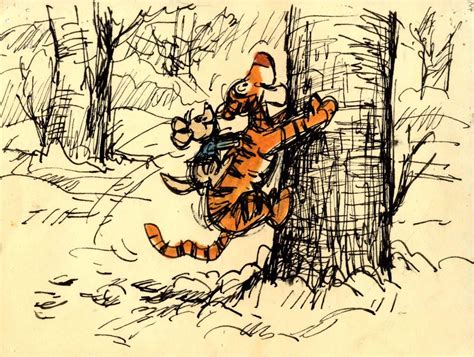 Walt Disney Studio Artists - Tigger and Roo Original Storyboard Drawing For Sale at 1stDibs