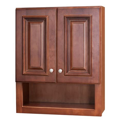 Maple Bathroom Wall Cabinet | Bathroom wall cabinets, Wood wall ...